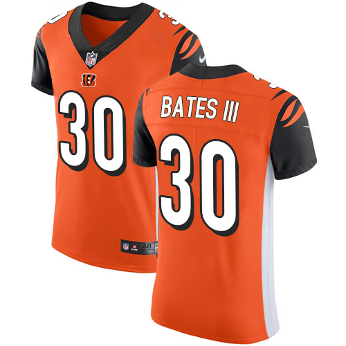 Nike Bengals #30 Jessie Bates III Orange Alternate Men's Stitched NFL Vapor Untouchable Elite Jersey